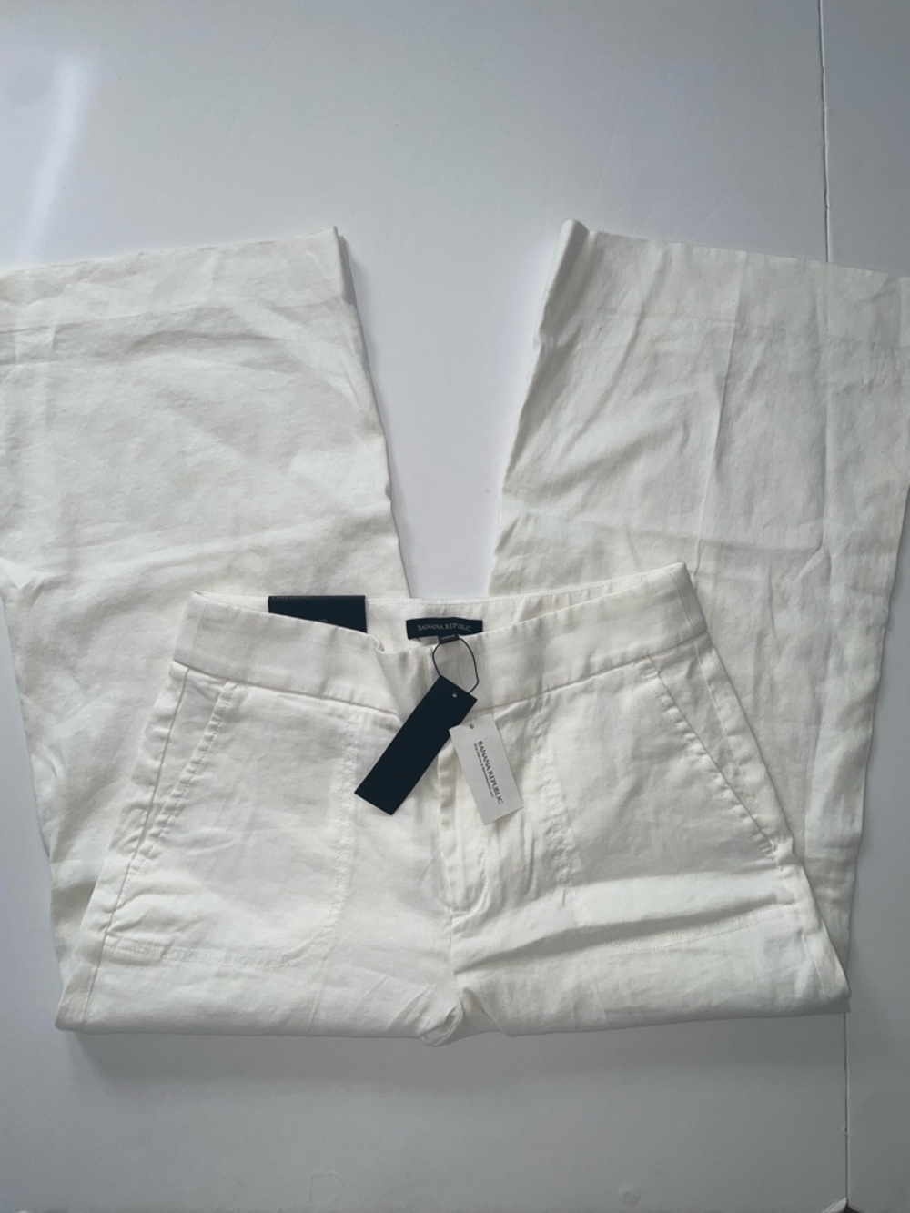 NWT Banana Republic Linen Blend Pants | 4
